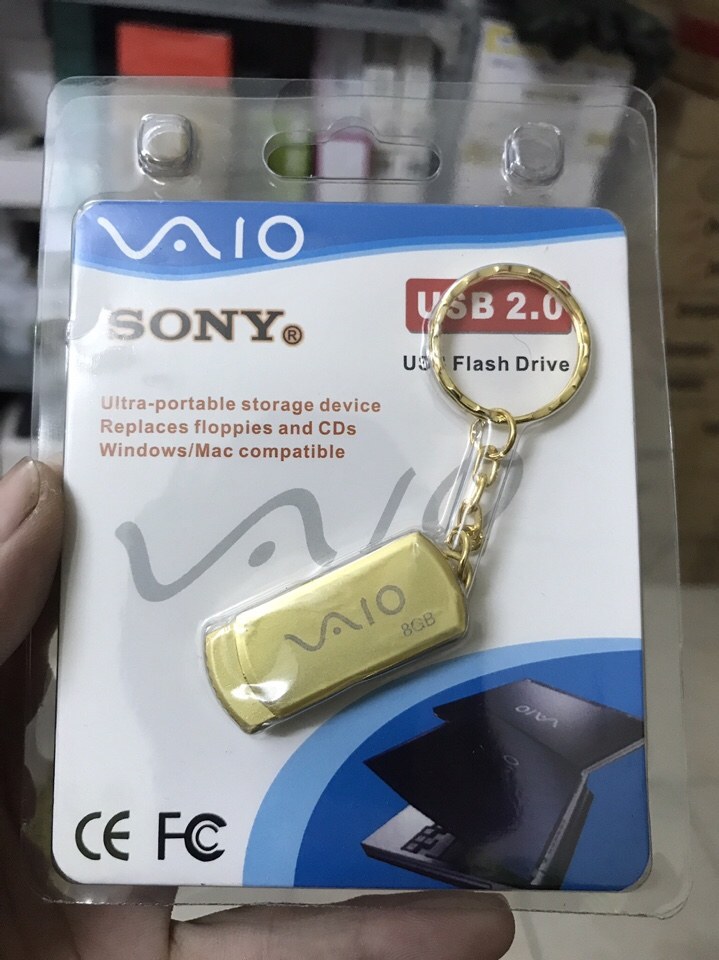 65k - Usb Sony Vaio mạ vàng 8Gb giá sỉ và lẻ rẻ nhất