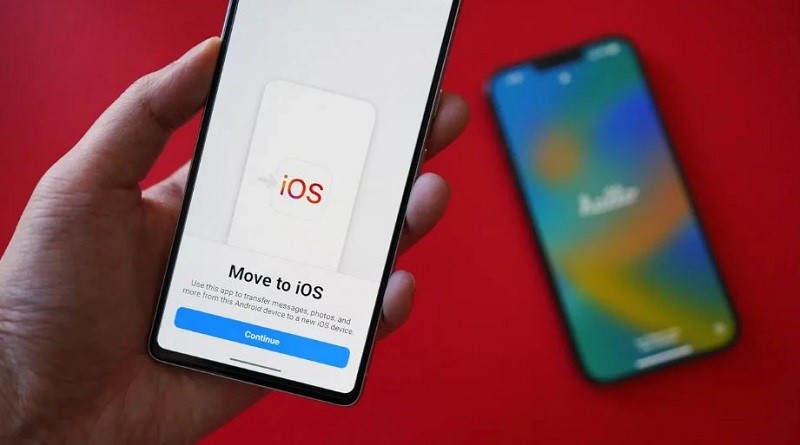 Dùng ứng dụng thứ 3 - Move to iOS