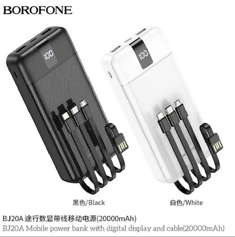 Sạc dự phòng Borofone BJ20a- 20000 mAh