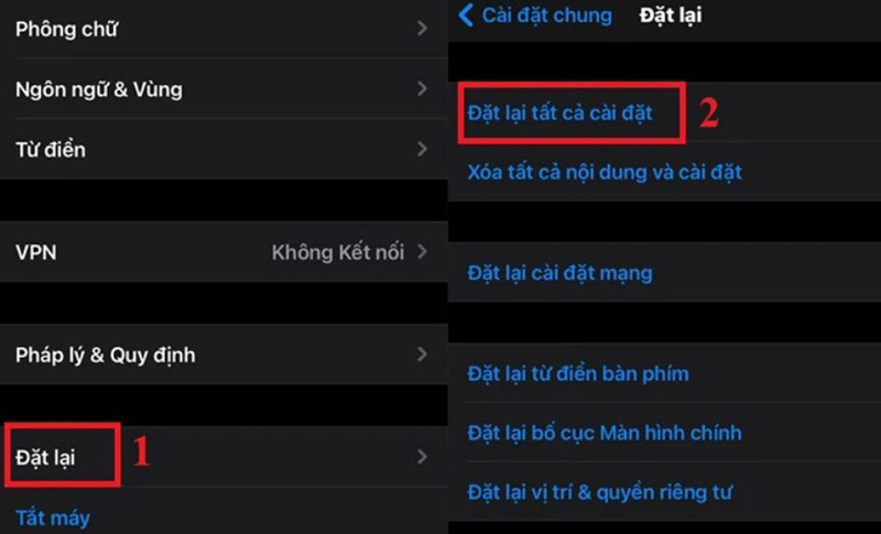 Khôi phục cài đặt gốc trên điện thoại Android