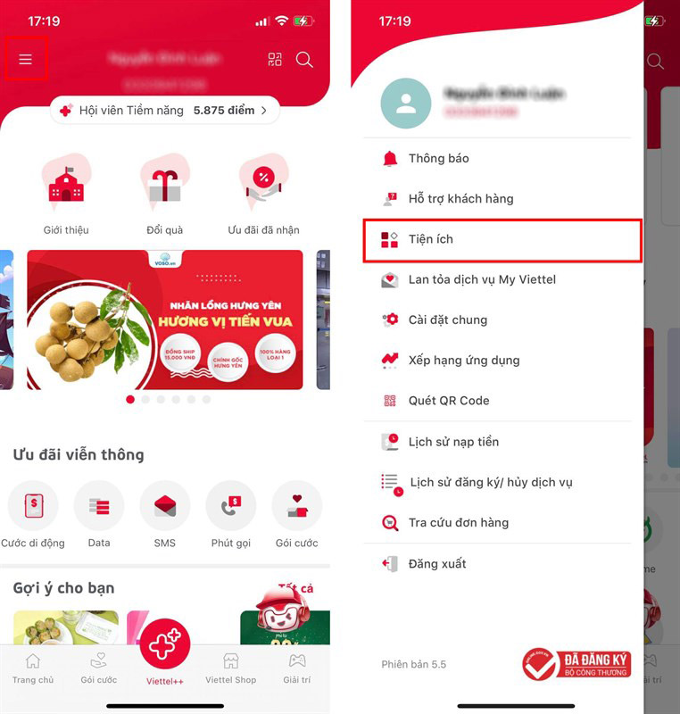 Tải app My Viettel