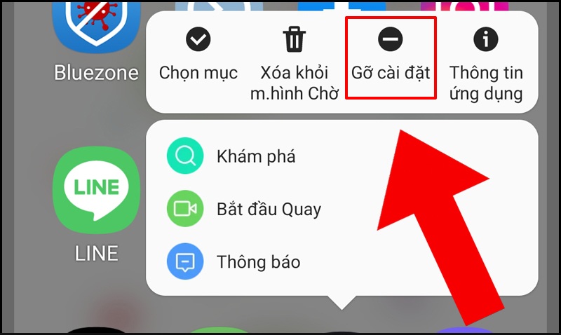 Gỡ cài đặt các app ít sử dụng