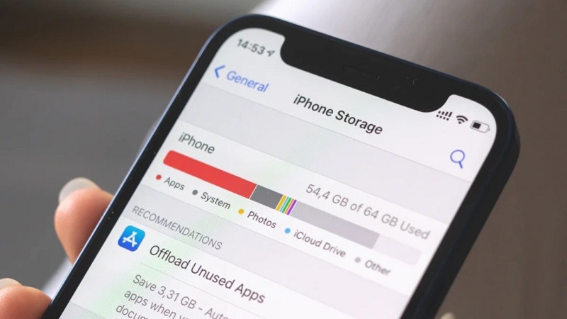 Có thể tăng dung lượng iPhone bằng cách tối ưu bộ nhớ