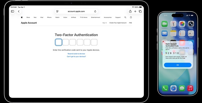 Lưu thông tin đăng nhập ở một thiết bị khác